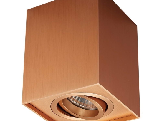 Φωτιστικό Οροφής - Σποτ Copper 96,5x96,5x125mm VK/03081CE/COP VKLed Αλουμίνιο