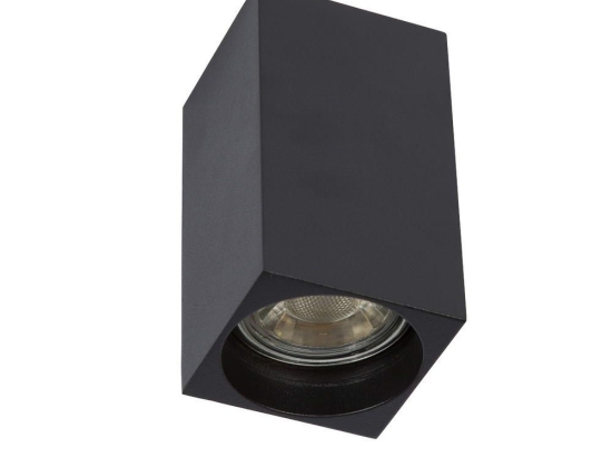 Φωτιστικό Οροφής - Σποτ Black 56x56x100mm VK/03090CE/B VKLed Αλουμίνιο