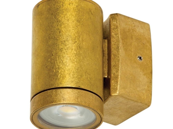 Φωτιστικό Τοίχου - Απλίκα GU10 D60x100mm Brass  VK/01045/NB VKLed