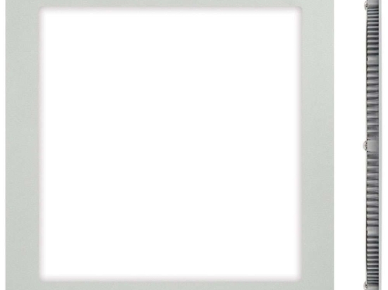 Panel Led Χωνευτό VK/04080/G/C 22,5x22,5x1,5cm Led 1440Lm 18w 4000K Grey VKLed Τετράγωνο