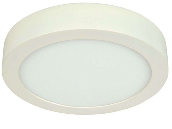 Πλαφονιέρα Οροφής VK/04014/W/D Φ22,2x4cm Led 1440Lm 18W 6000K White Vkled
