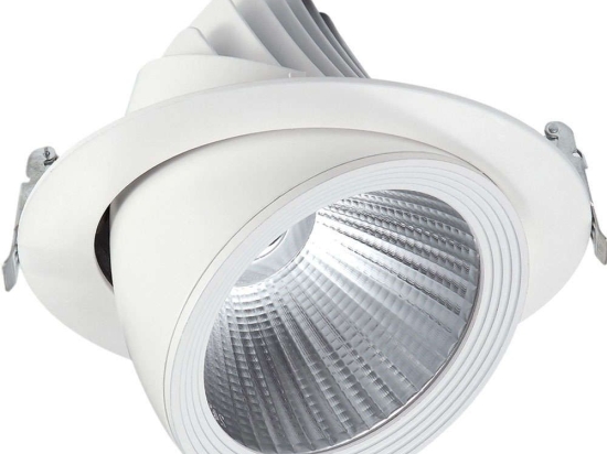 Σποτ Χωνευτό VK/04083/W/W/24 Φ19cm Led 1800Lm 20W 3000K White VKLed Στρόγγυλο
