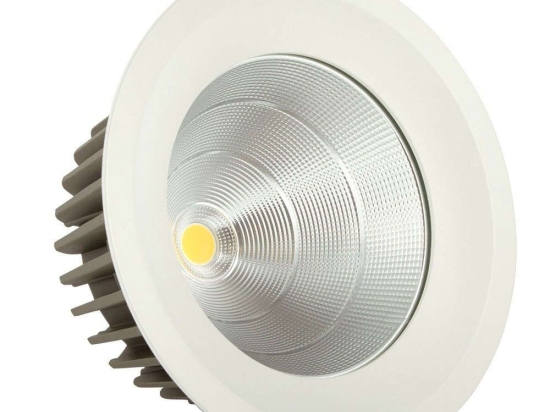 Σποτ Χωνευτό VK/04145/D Φ22cm Led 5000Lm 50w 5000K White VkLed Στρόγγυλο