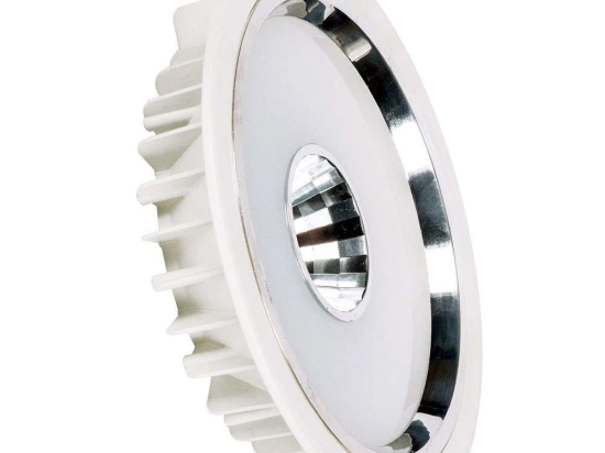 Φωτιστικό Οροφής Χωνευτό VK/04012/W/C Φ22cm Led 1940Lm 30W 4000K IP44 White VKLed
