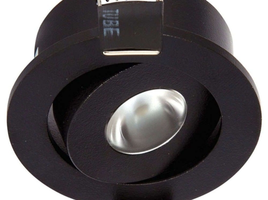 Σποτ Χωνευτό Mini VK/04126/B/C Φ5,2cm Led 150Lm 3W 4000K Black VKLed Στρόγγυλο