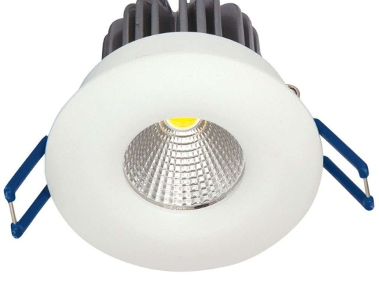 Σποτ Χωνευτό VK/04124/W/W Φ8,2cm Led 710Lm 10W 3000K White VKLed Στρόγγυλο