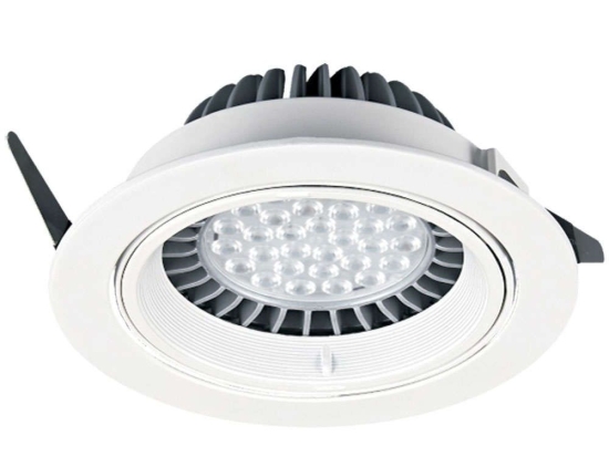 Σποτ Χωνευτό VK/03115/W Φ16x3,2cm 1xGU10/G53 50W White VKLed Στρόγγυλο