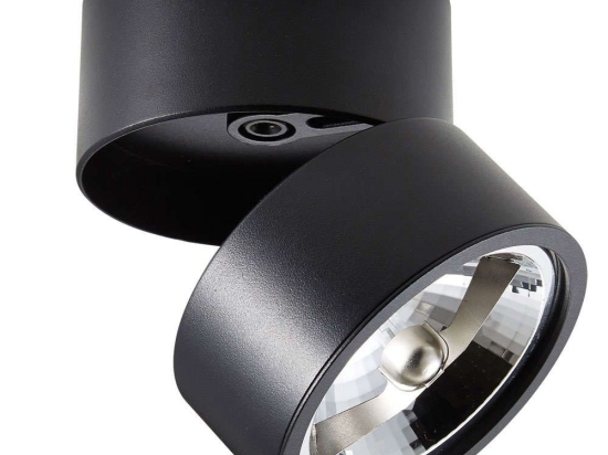 Σποτ Οροφής VK/03097CE/B 11,9x18,5cm 1xGU10 50W Black VKLed