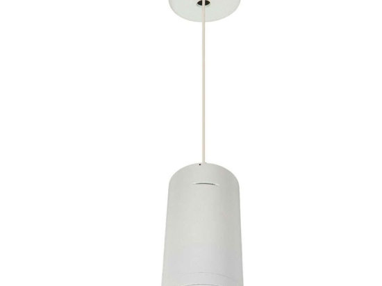 Φωτιστικό Οροφής VK/04053PE/W/L Φ12x21,2cm 1xGU10 50W White VKLed