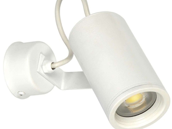 Σποτ Οροφής - Τοίχου VK/04043WA/W 17,5x11,3cm 1xGU10 35W IP20 White VKLed