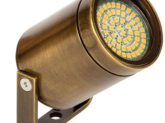Φωτιστικό Σποτ Κήπου VK/01047/ABS Φ6x12cm 1xGU10 35W IP65 Bronze VKLed