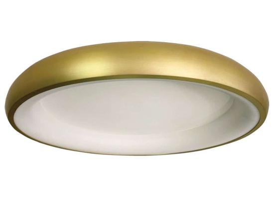 Πλαφονιέρα Οροφής VK/04416CE/GD/W/61 Φ61,5cm Led 3500Lm 50W 3000K Gold VKLed