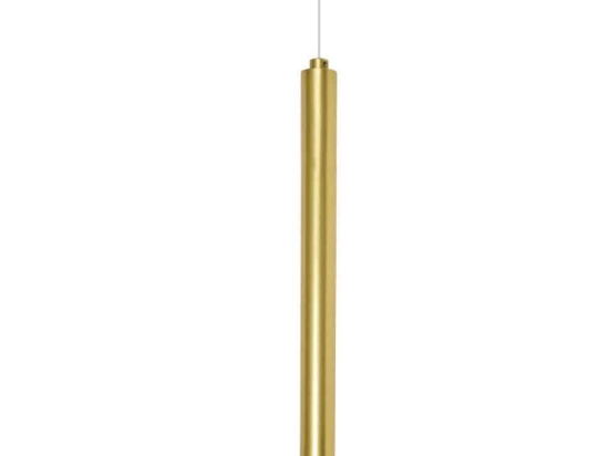 Φωτιστικό Οροφής VK/04396/BS/W/55 55cm Led 675Lm 7W 3000K Gold VKLed
