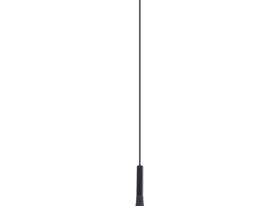 Φωτιστικό Οροφής VK/04413PE/B/W/45 Φ45cm Led 1120Lm 16W 3000K Black VKLed