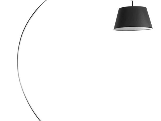 Φωτιστικό Δαπέδου VK/04385/B Φ50x195x205cm 1xE27 40W Black VKLed