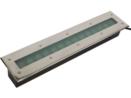 Προβολέας-WallWasher Χωνευτός VK/02015R/C/50 50x11x6,5cm Led 1080Lm 12W 4000K IP67 Grey VKLed