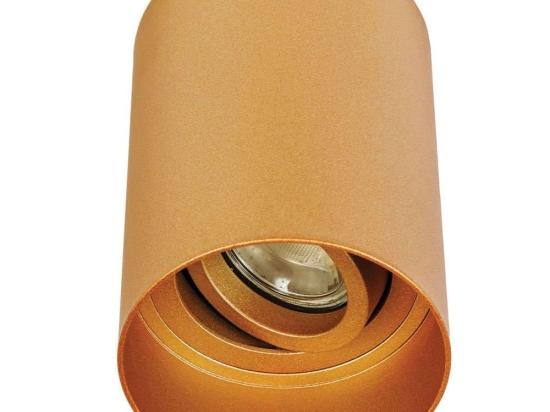 Φωτιστικό Οροφής - Σποτ VK/03054/CH-GD Φ8,5x11,5cm 1xGU10 35W Gold VKLed