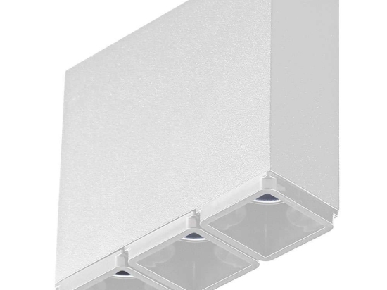 Φωτιστικό Οροφής - Σποτ VK/04301/W/W 9,5x3x8cm Led 535Lm 4W 3000K White VKLed