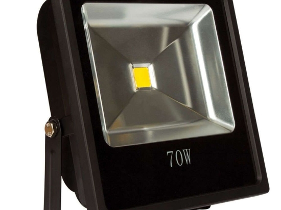 Προβολέας VK/02005/B/W 28,5x28,5cm Led 5600Lm 70W 3000K IP66 Black VKLed