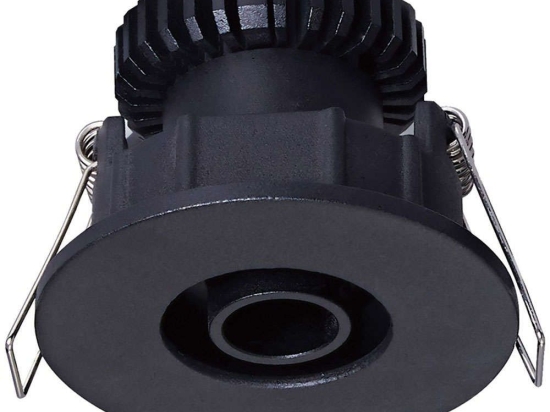 Σποτ Χωνευτό VK/04340/B/C Φ6,8cm Led 135Lm 3W 4000K Black VKLed Στρόγγυλο