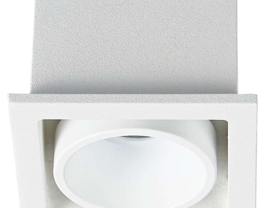 Σποτ Χωνευτό VK/04299/W/C 5,6x5,6x4,5cm Led 551Lm 5W 4000K White VKLed Τετράγωνο