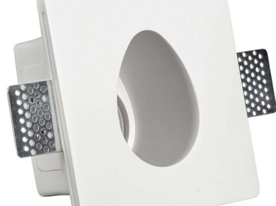 Σποτ Χωνευτό VK/09072 13,5x13,5x8cm 1xGU10 35W White VKLed Τετράγωνο