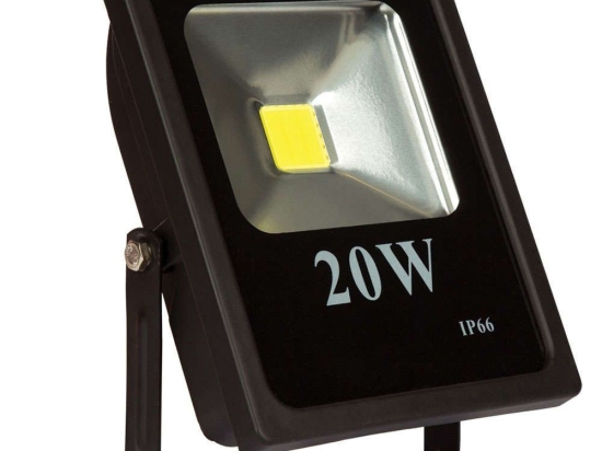 Προβολέας VK/02002/B/D 15,4x18,4x48cm Led 1700Lm 20W 6500K IP66 Black VKLed