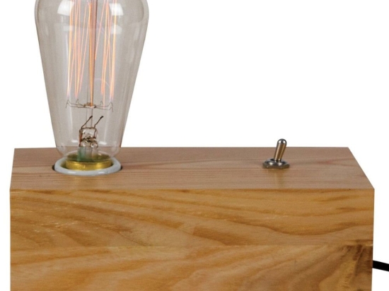 Φωτιστικό Επιτραπέζιο VK/0106 20x10x7,5cm 1xΕ27 42W Natural VKLed
