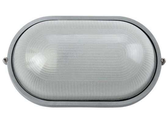 Φωτιστικό Τοίχου VK/01004/G 28,3x14x16,2cm E27 60W IP44 Grey VKLed