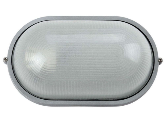 Φωτιστικό Τοίχου VK/01005/G 21,3x9,5x10,7cm E27 60W IP44 Grey VKLed