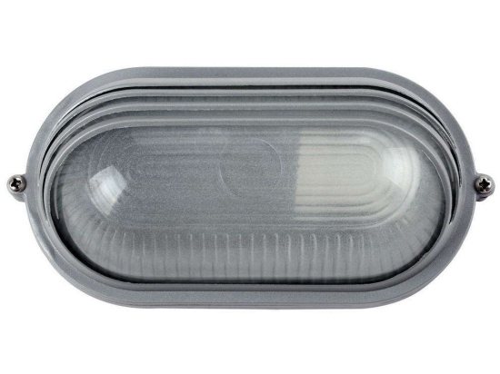 Φωτιστικό Τοίχου VK/01006/G 28,3x14x16,2cm E27 60W IP44 Grey VKLed