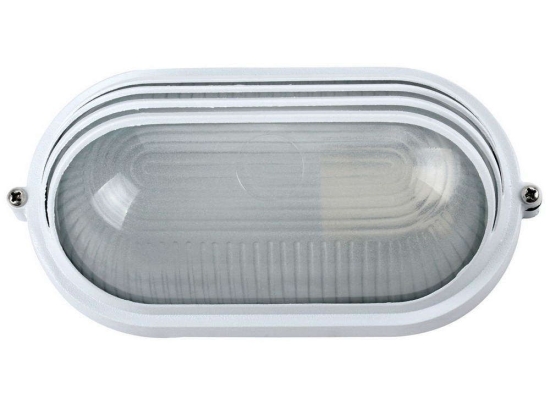 Φωτιστικό Τοίχου VK/01006/W 28,3x14x16,2cm E27 60W IP44 White VKLed