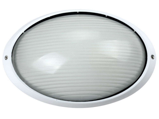 Φωτιστικό Τοίχου VK/01011/W 21.3x9.8x14,2cm E27 60W IP44 White VKLed