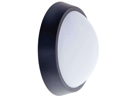 Φωτιστικό Τοίχου VK/02163/B/C 17x7,5cm 11W 4000K IP64 Black VKLed