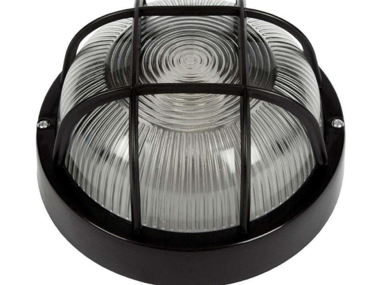 Φωτιστικό Τοίχου VK/XT/R60/G/B 18,5x10cm E27 IP54 Black VKLed