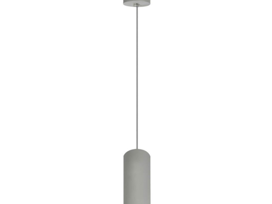 Φωτιστικό Οροφής VK/04352/PE/G/40/930/17 Φ8x17cm 25,5W LED 3000K 40° Grey VKLed
