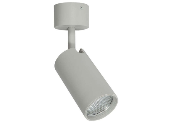 Φωτιστικό Οροφής-Σποτ VK/04352/WA/D/G/18/940 8x28,5cm 23,7W LED Dimmable 4000K 18° Grey VKLed