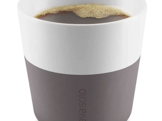 Φλυτζάνια Lungo Πορσελάνινα (Σετ 2Τμχ) 501021 230ml Elephant Eva Solo Πορσελάνη,Σιλικόνη