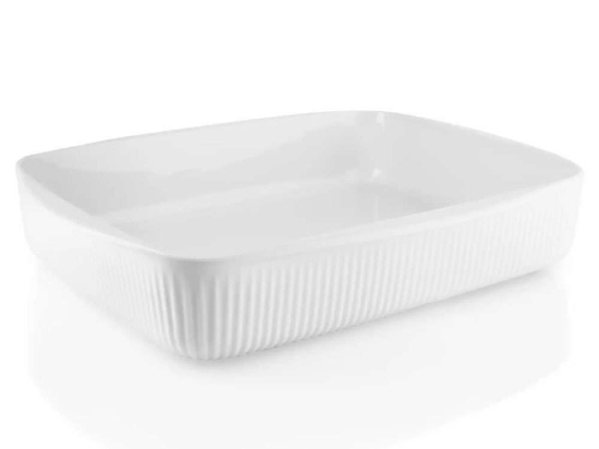 Πυρίμαχο Σκεύος Legio Nova 887280 37x30x6,5cm White Eva Solo Πορσελάνη