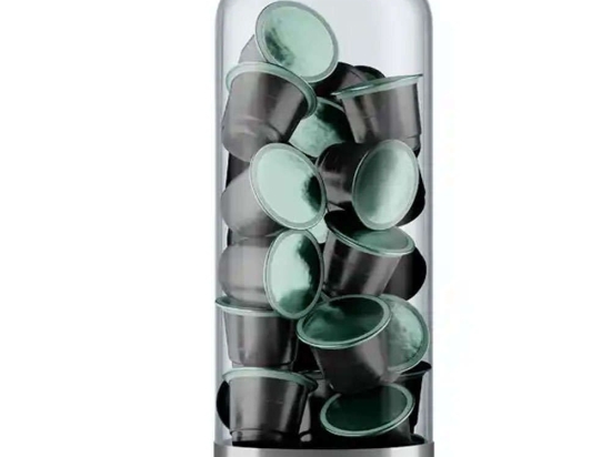 Βάση Για Κάψουλες 501101 Φ8x22,5cm Clear-Inox Eva Solo Ατσάλι,Γυαλί