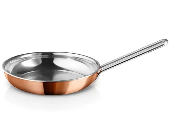 Τηγάνι Copper 271010 24cm Inox-Copper Eva Solo 24cm Ανοξείδωτο Ατσάλι,Χαλκός