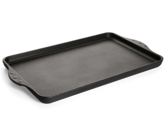 Πλάκα Ψησίματος Αντικολλητική Teppanyaki Titanium Nowo 243N 43x28cm Black Woll Αλουμίνιο