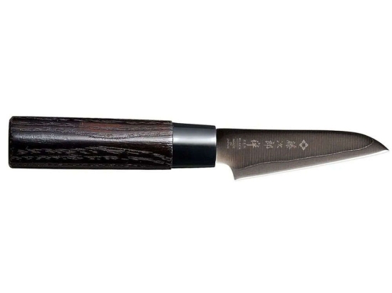 Μαχαίρι Ξεφλουδίσματος Black Zen FD-1561 9cm Black Tojiro Ατσάλι,Ξύλο