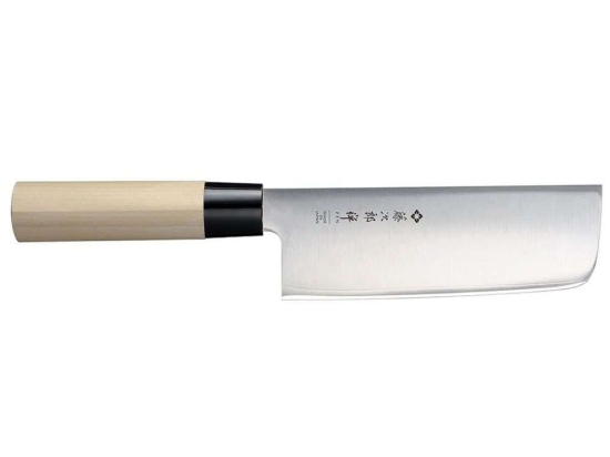Μαχαίρι Nakiri Zen FD-568 16,5cm Natural-Chrome Tojiro Ατσάλι,Ξύλο