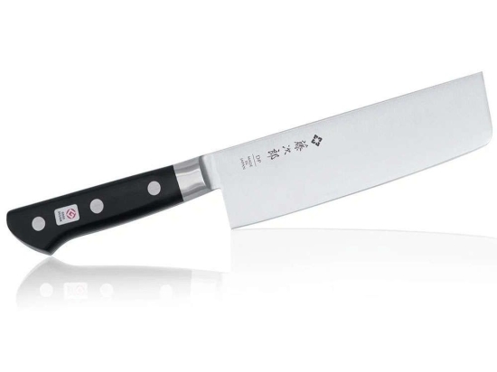 Μαχαίρι Nakiri Classic F-502 16,5cm Black-Chrome Tojiro Ανοξείδωτο Ατσάλι