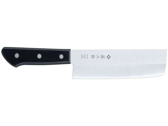 Μαχαίρι Nakiri Basic F-315 16,5cm Black-Chrome Tojiro Ανοξείδωτο Ατσάλι