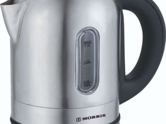 Βραστήρας Njoy S1069WK 23,8x15,1x21,8cm 1,7lt 2200W Inox Morris Ανοξείδωτο Ατσάλι