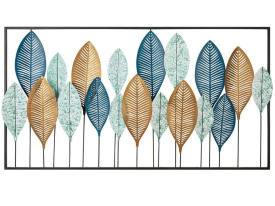Διακοσμητικό Τοίχου Bilge 279ENZ2556 115x3x60cm Multi Wallity Μέταλλο