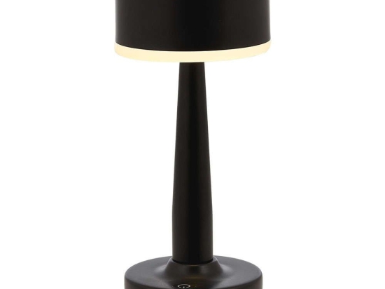 Φωτιστικό Επιτραπέζιο 683AVN2105 Φ15x25cm Touch-Operated Led 6W 6500K Black Opviq