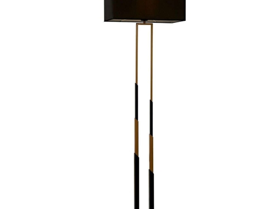Φωτιστικό Δαπέδου 301AUR1717 30x22x150cm 1xE27 60W Gold-Black Opviq